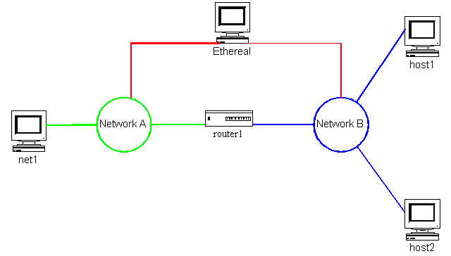 Figure 8.2.1 - Test Network Schematic